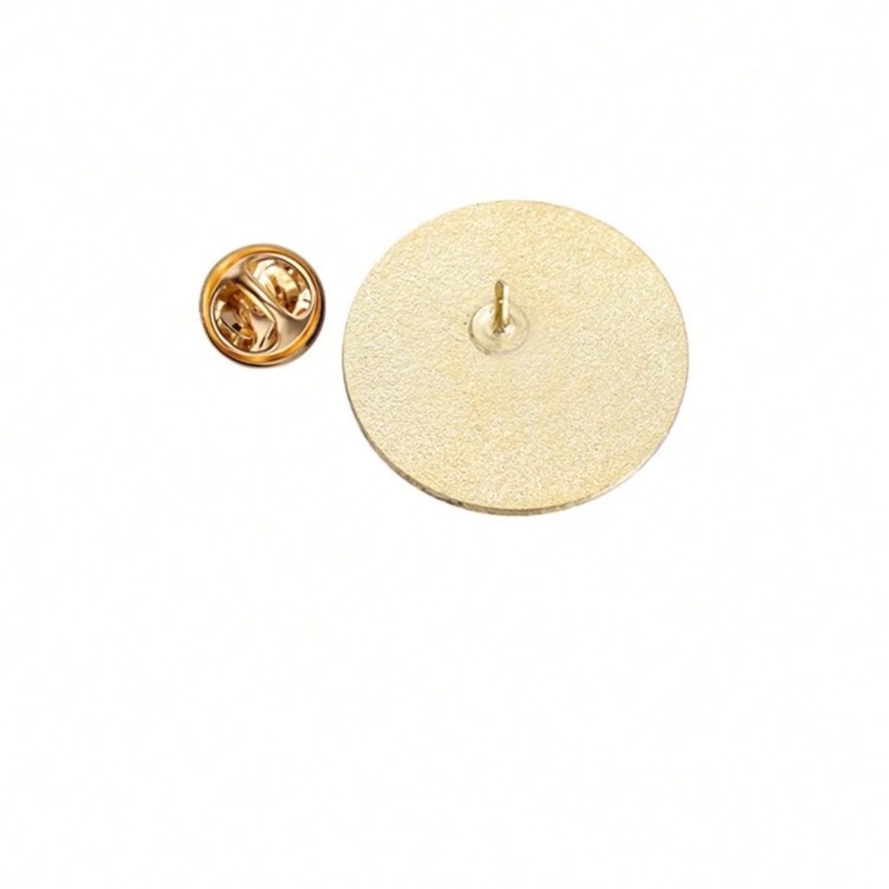 New Enamel Pin Badge “Not All Disabilities Are Visible” Black Gold Tone - Picture 4 of 4